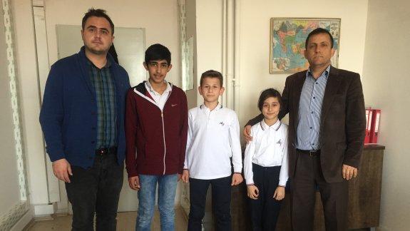 Ahmet Yesevi İlk-Orta Okulundan İlde Karete Derecesi