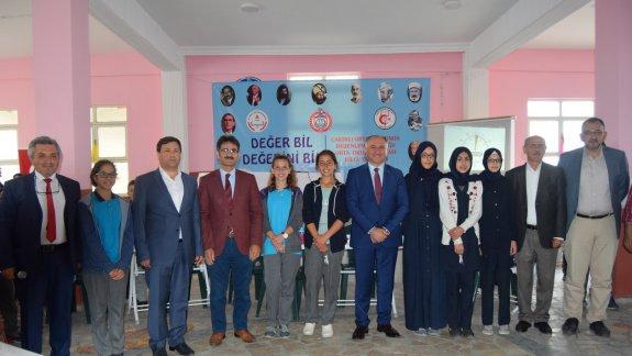 "DEĞER BİL DEĞERİNİ BİL" Yarışması kazananı Ahmet YESEVİ Ortaokulu 