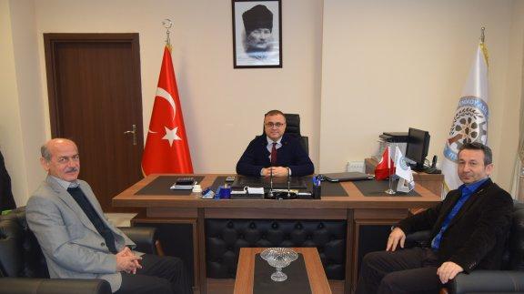 Uludağ Üniversitesi Orhangazi Yeniköy Asil Çelik MYO Müdürüne Hayırlı Olsun Ziyareti