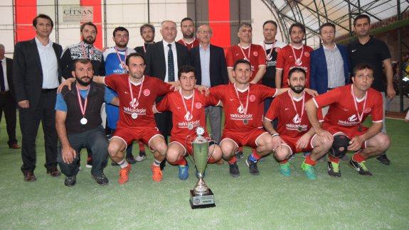 İlçe Milli Eğitim Futbol Takımı Turnuvayı İkinci Tamamladı