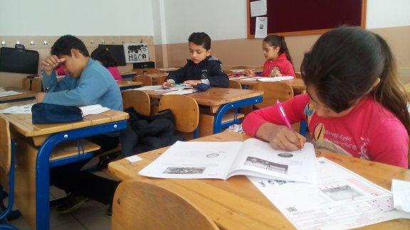 Suriyeli Öğrencilere Türkçe Yeterlilik Sınavı Uygulandı