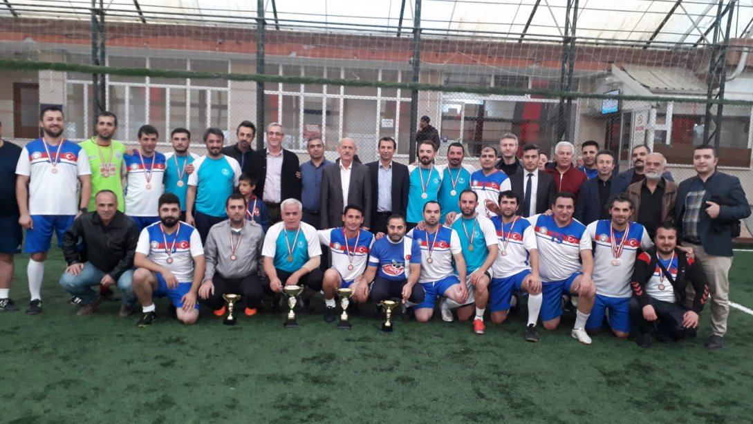 Öğretmenler Kupası Futbol Finali Yapıldı.