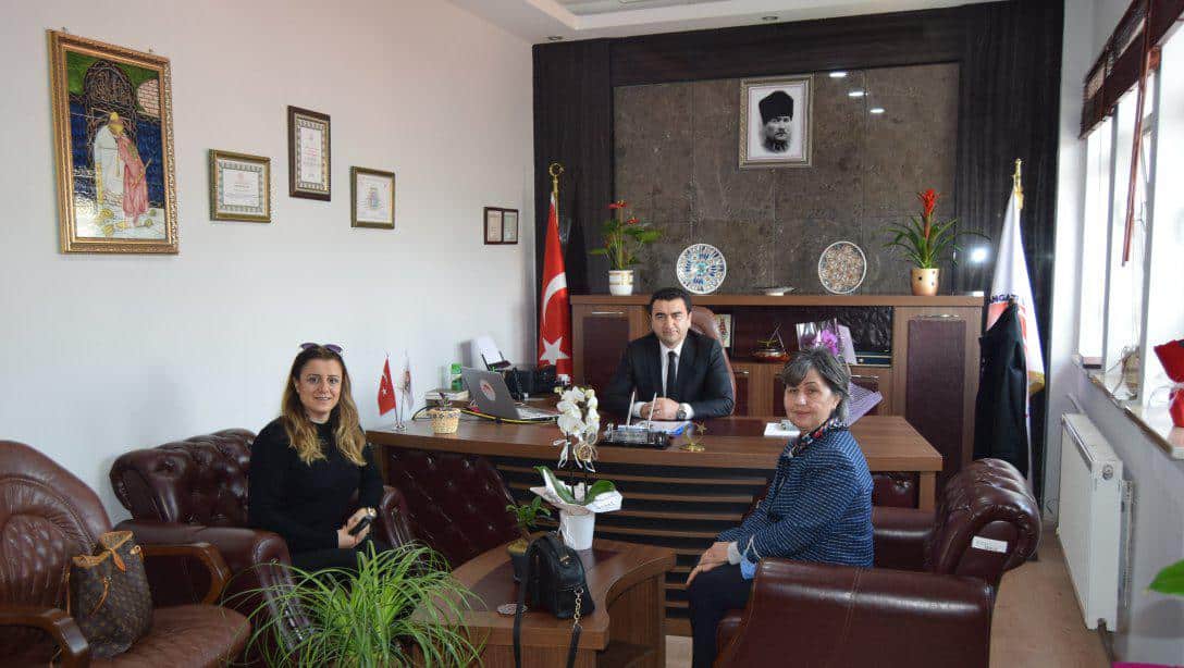 İlkyaz Anaokulu' ndan İlçe Milli Eğitim Müdürü Sn. Mustafa SAKARYA' ya Ziyaret