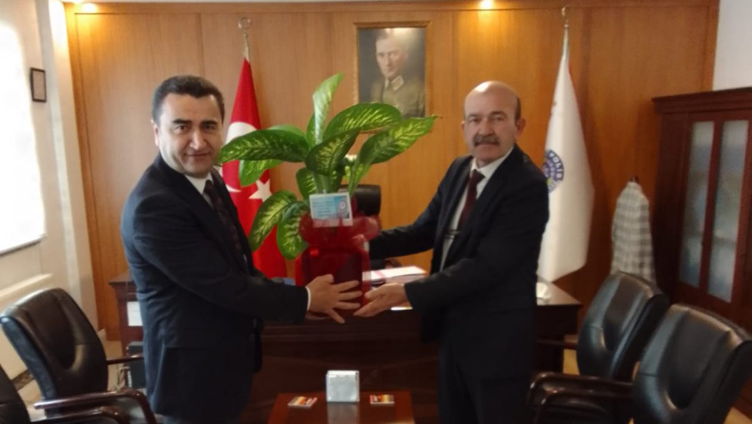 İlçe Milli Eğitim Müdürü Sn. Mustafa SAKARYA İlçe Emniyet Müdürlüğünü Ziyaret Etti.