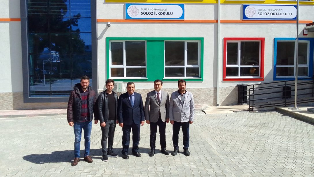 İlçe Milli Eğitim Müdürü Sayın Mustafa SAKARYA Sölöz İlkokulu ve Ortaokulunu Ziyaret Etti