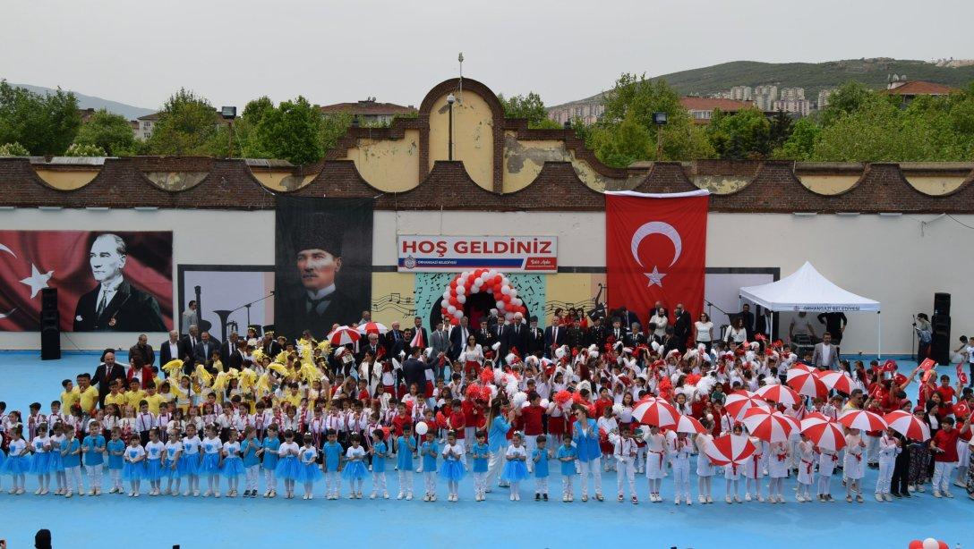 23 Nisan Ulusal Egemenlik ve Çocuk Bayramı Kutlama Töreni Büyük Bir Coşkuyla Gerçekleşti.