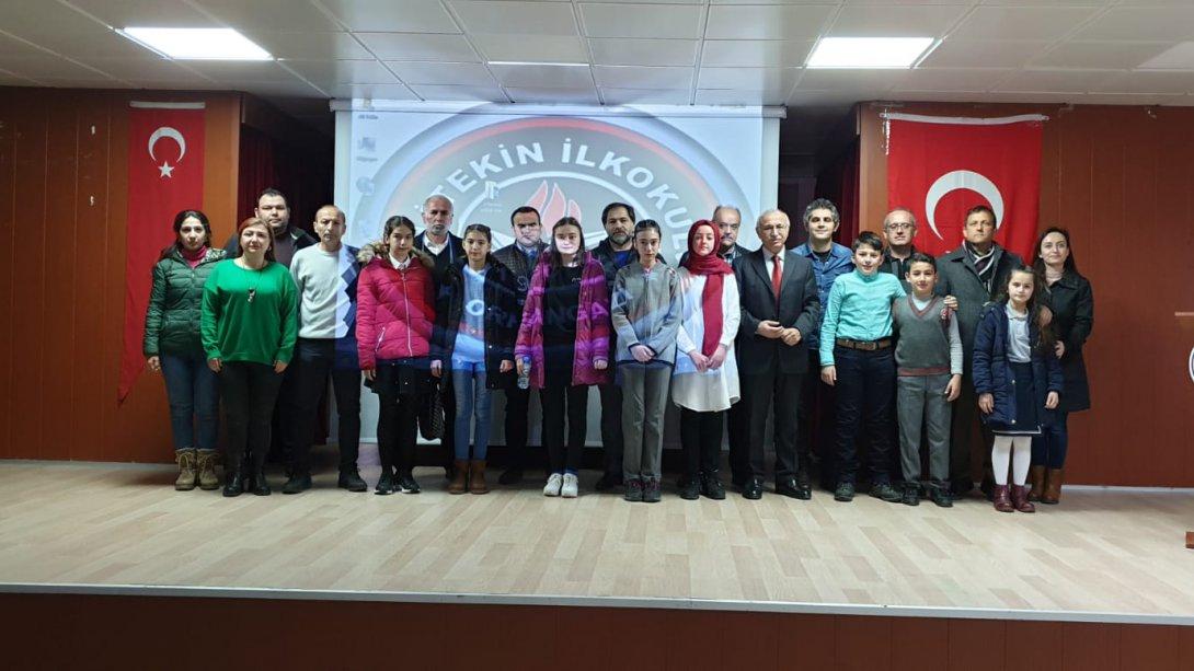 Ortaokullar Arası İstiklal Marşı´nı Güzel Okuma Yarışması Yapıldı