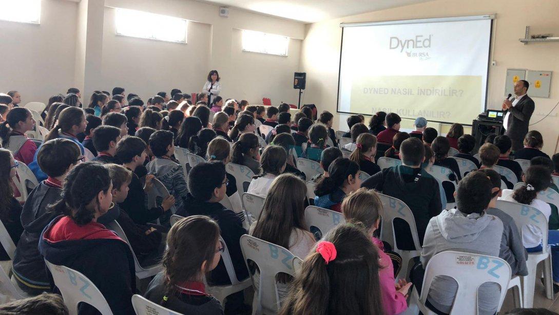 Gazi Osman Paşa Ortaokulu Öğrencilerine Dyned Sunumu Yapıldı