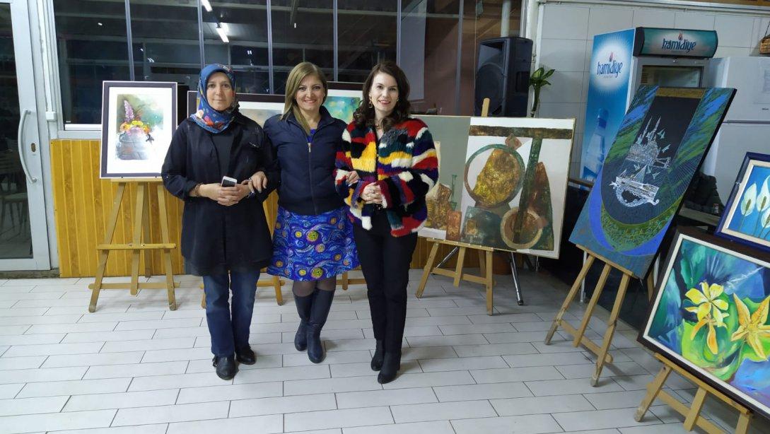 Öğretmenevi Sanat Etkinlikleri Kapsamında Resim Sergisi Açıldı