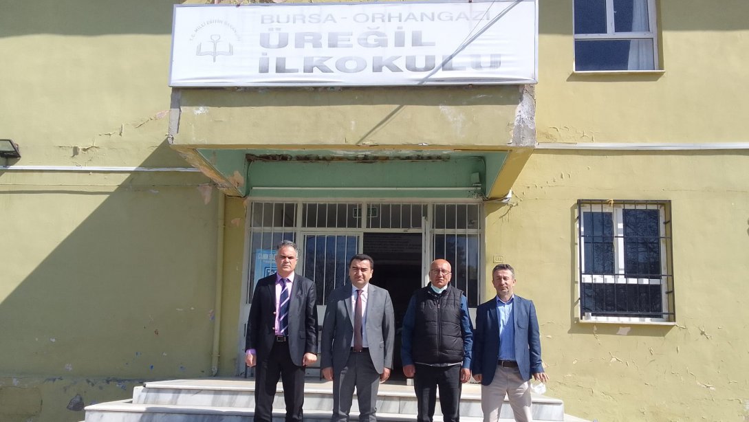 İlçe Milli Eğitim Müdürü Sn. Mustafa SAKARYA Üreğil İlkokulu' nu Ziyaret Etti.