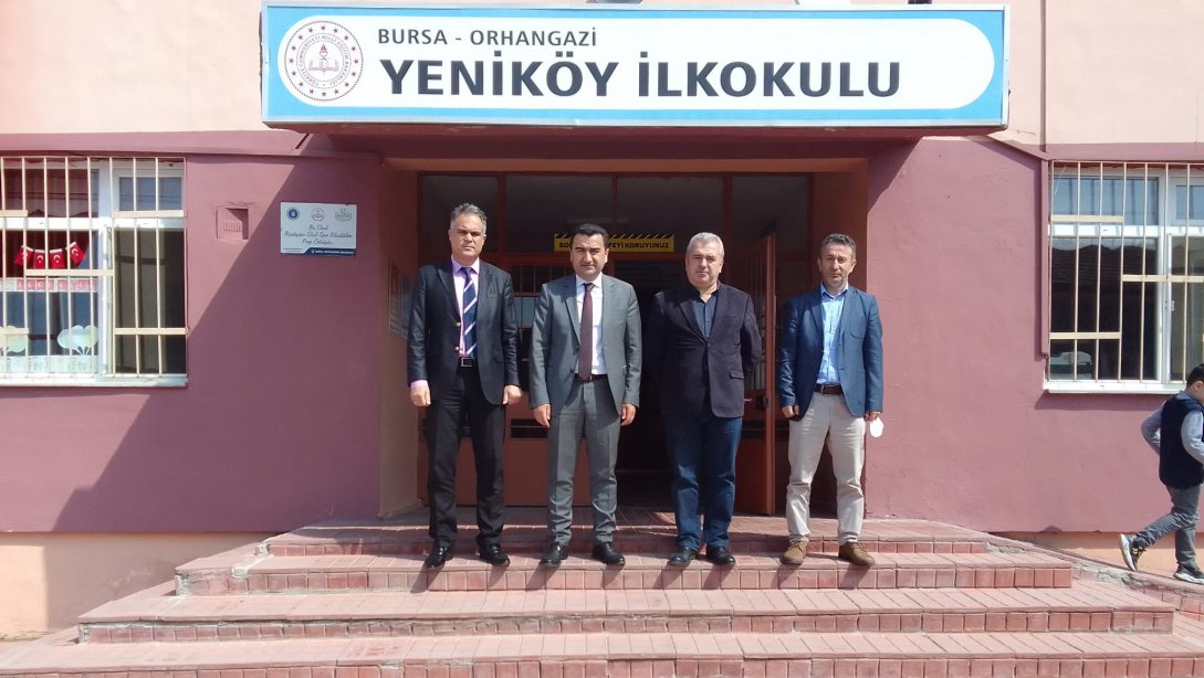 İlçe Milli Eğitim Müdürü Sn. Mustafa SAKARYA Yeniköy İlkokulu' nu Ziyaret Etti.
