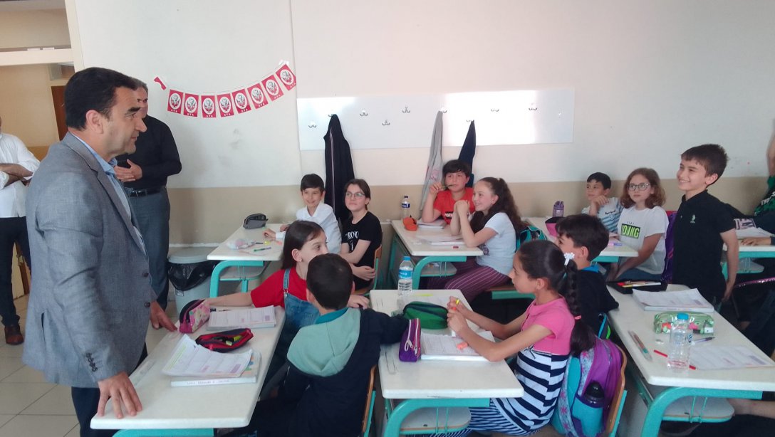İlçe Milli Eğitim Müdürü Sn. Mustafa SAKARYA Tuna İlkokulu' nu Ziyaret Etti.