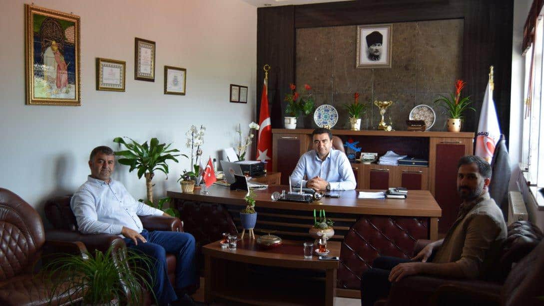 15 Temmuz Anadolu Lisesinden İlçe Milli Eğitim Müdürü Sn. Mustafa SAKARYA' ya Ziyaret