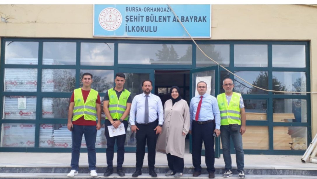 İl Milli Eğitim Müdürü Sn. Serkan GÜR Şehit Bülent Albayrak İlkokulunu Ziyaret Etti.