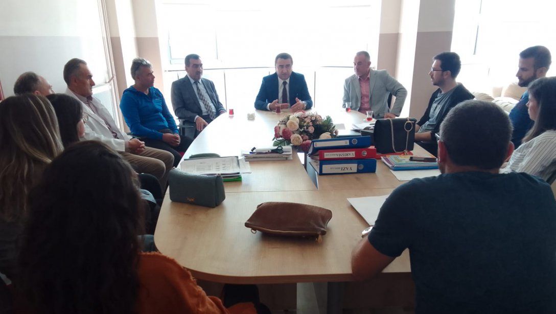 İlçe Milli Eğitim Müdürü Sayın Mustafa SAKARYA Mehmet Akif Ersoy Ortaokulu' nu Ziyaret Etti.