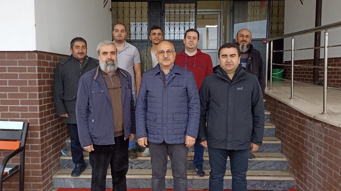 İl Milli Eğitim Müdürü Sn. Seyit Ali BÜYÜK Süleymanşah Anadolu İmam Hatip Lisesini Ziyaret Ettiler.
