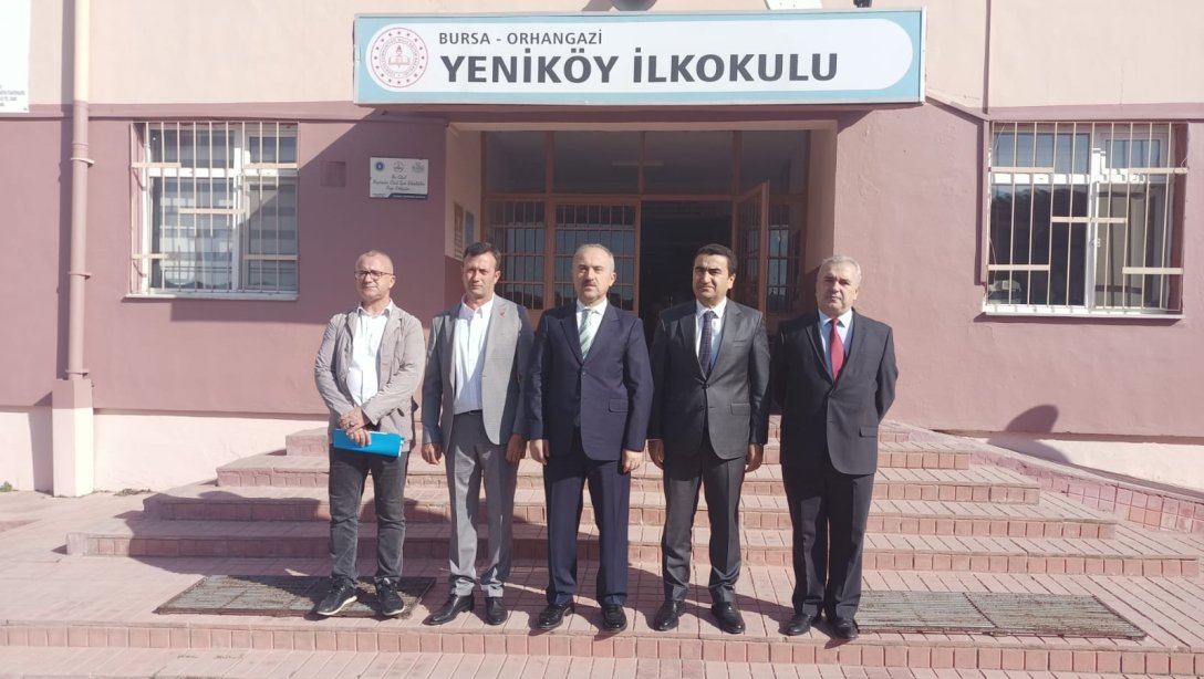 İlçe Kaymakamı Sayın Zafer KARAMEHMETOĞLU Yeniköy İlkokulunu Ziyaret Etti.