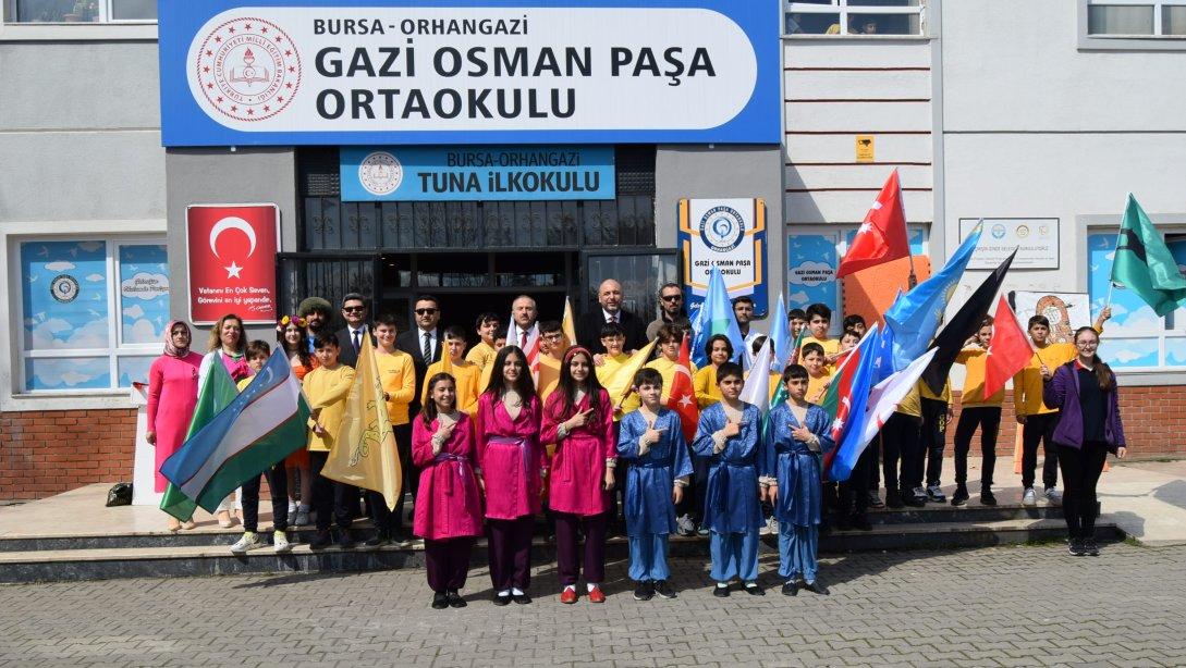Nevruz Bayramı Kutlama Programı Gazi Osman Paşa Ortaokulunda Gerçekleştirildi.