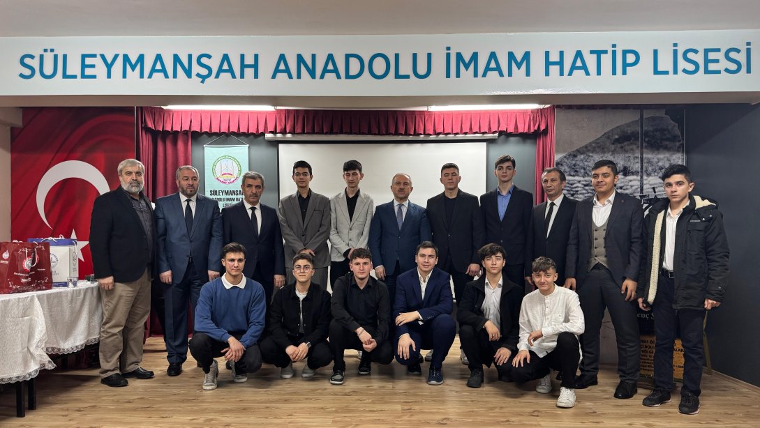 Genç Sada Bursa İl İçi 2. Bölge Finali Süleymanşah Anadolu İmam Hatip Lisesinde Gerçekleştirildi.