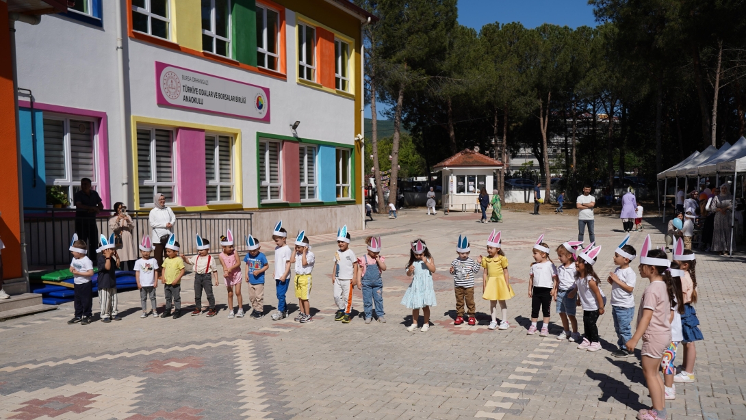 TOBB Ana Okulu Tarafından Okul Öncesi Çocuk Şenliği ve Bahar Kermesi Düzenlendi.