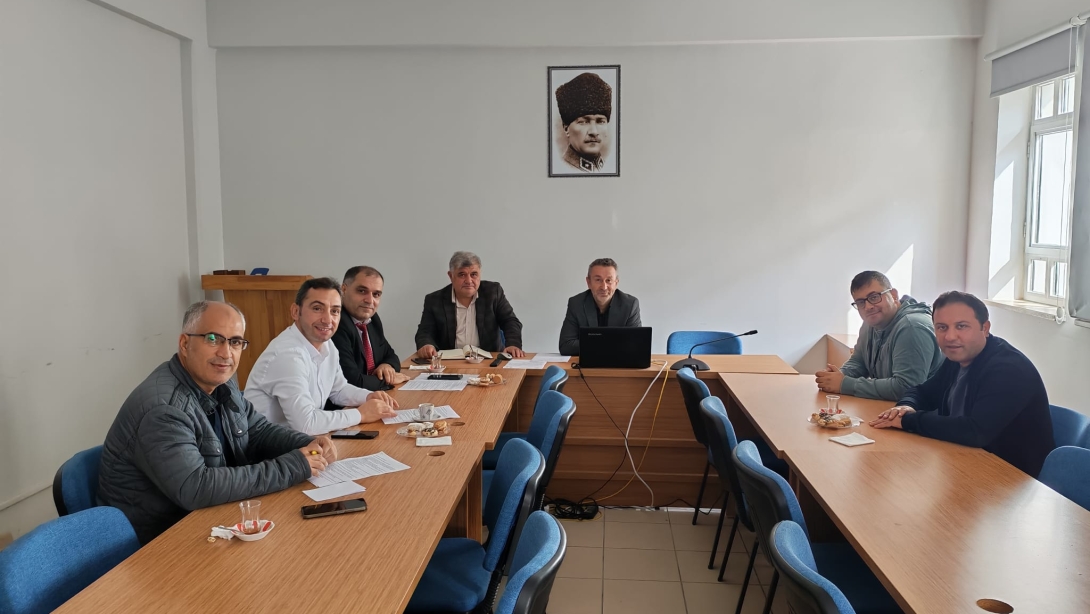 Eğitim Kurumlarındaki Gıda İşletmelerinin Kontrol ve Denetimi Toplantısı Gerçekleştirildi.